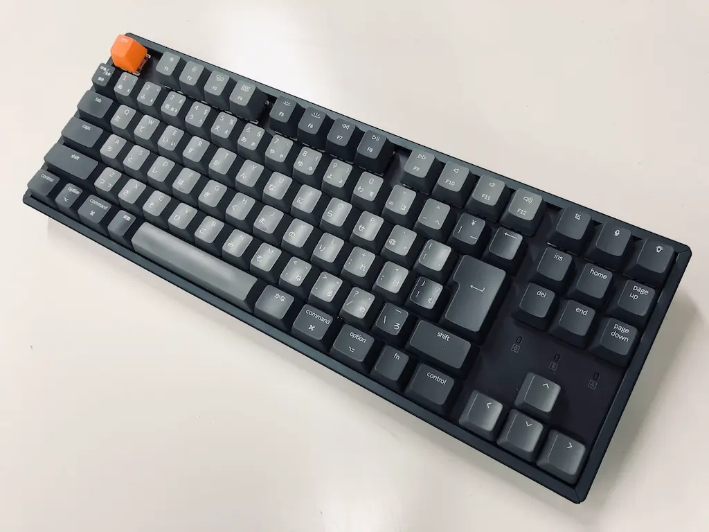 Keychron K8 (JIS) / RGB ライト / Gateronメカニカル・赤軸 Keychron K8 (JIS) / RGB ライト / Gateronメカニカル・赤軸